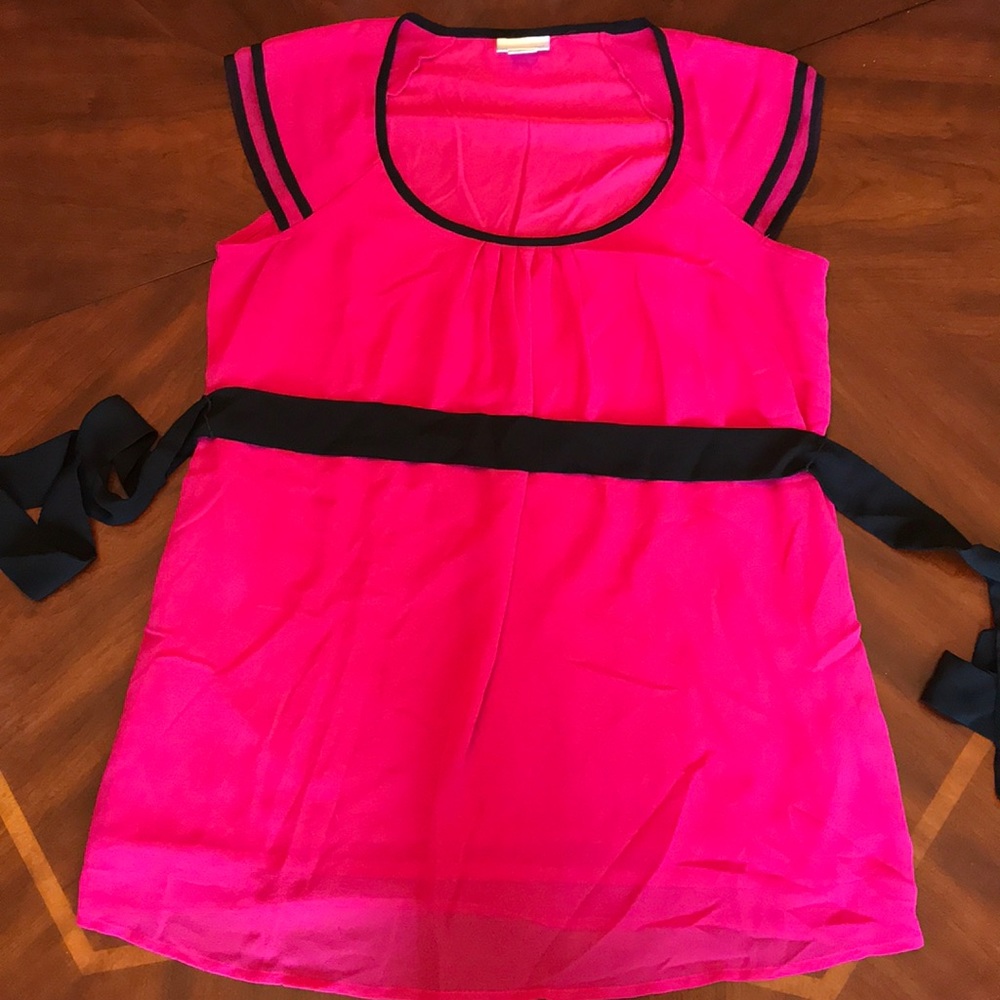 Small Motherhood Maternity cap sleeve top